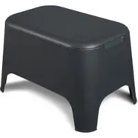 Toomax Petra Bureau + Opbergbox, Kunststof, Grijs, Z0183M0--9700