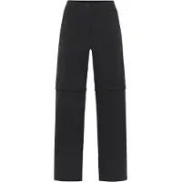 Jack Wolfskin - Women's Pico Trail Zip Off Pants - Afritsbroek 46 - Short, zwart