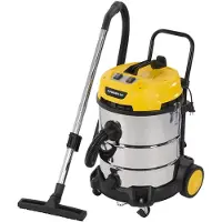 Powerplus elektrische stofzuiger nat-droog POWX3250 - 2x1200W - 2 motoren - 2-in-1: zuig- & blaasfunctie - 60l tank - met 3 acc.