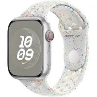 Apple Nike Sport Band voor de Watch | 38/40/41/42 mm - Maat S/M - Pure Platinum
