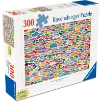 Sonstige Verlage puzzel 387 Dogs& 1 Cat 300p Karton Puzzel