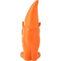 J-Line decoratie Kabouter - polyresin - oranje - large