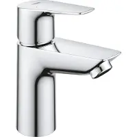 GROHE Start Edge - Wastafelkraan met waste Push-Open, chroom 23898001