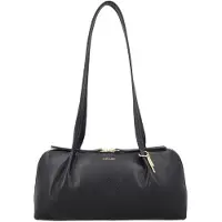 Lou-Lou Dames Schoudertassen Elo - Zwart - Maat ONESIZE