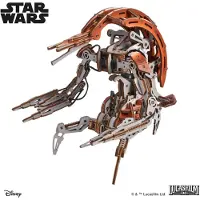 Ugears 3D Modelbouw - Droideka - Star Wars - Mechanisch Bouwpakket Hout - Educatief Speelgoed