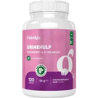 Animigo Urinewegen Support voor Honden - Blaas & Nieren - Met Cranberry, D-mannose en Brandnetel - Natuurlijke ingrediënten - Urinary hond - Gemaakt in de EU