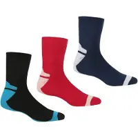 Regatta Dames 3 paar outdoor lifestyle sokken
