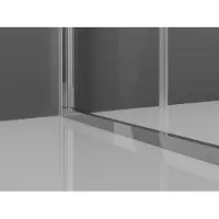 Mexen Exo opvouwbare douchecabine 70 x 70 , transparant, chroom - 816-070-070-01-00