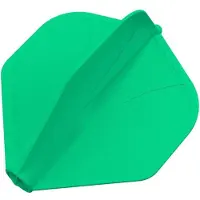 Shot Airfoil Green - Dart Flights