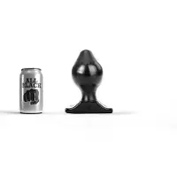 All Black - Big Boy Buttplug - 5 maten - Zwart