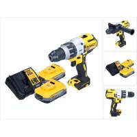 DeWalt DCD 996 H2 accu klopboormachine 18 V 95 Nm borstelloos + 2x Powerstack accu 5.0 Ah + lader