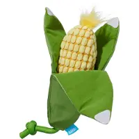 BARK corn on the slob maiskolf tug toy pluche - 34x14,5x4 cm 10-20 kg