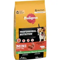 Pedigree Professional Nutrition Mini Adult met rund & groenten - Dubbelpak: 2 x 12 kg