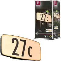 Paulmann LED huisnummerlamp Sheera, insecten-vriendelijk