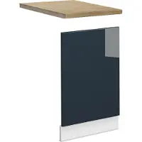 Vicco Fame-Line Keukenunits – 45 cm, WB Eik Donkerblauw hoogglans