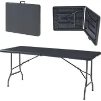 En.casa Klaptafel Ljusnarsberg tuintafel rechthoek 180x75x72 cm zwart []