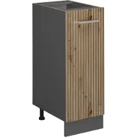 Vicco R-Line Apothekerskast – 30 cm zonder werkblad Artisanaal eiken