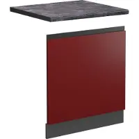 Vicco R-Line Frontpaneel – 60 cm, WB Antraciet Rood