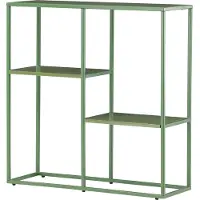 Venture Home Staal wandkast 2 planken groen.