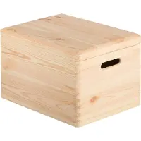 Astigarraga Opbergdoos Met Deksel 23x40x30 Cm Bruin
