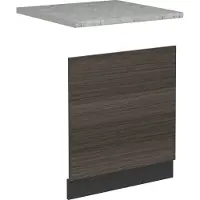 Vicco R-Line Voorpaneel vaatwasser – 60 cm, WB Marmer Edel grijs