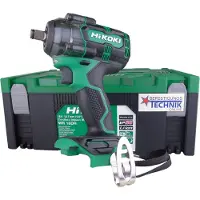 HiKOKI WR18DH WR18DHW2Z Accu-slagmoersleutel 345 Nm 18 V/DC Aantal meegeleverde accus: 0 Zonder accu, Zonder lader