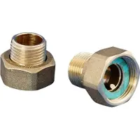 Wilo Messing koppelstuk R 1/2inch/15 ixG 1inch i, 1 set