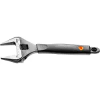 GRUPA TOPEX NEO - Verstelbare Sleutel - 250mm - Chromen Vanadium Staal - Ergonomische TPR Handgreep