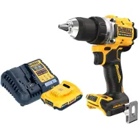 DeWalt DCD 800 D1 accuboormachine 18 V 90 Nm borstelloos + 1x oplaadbare accu 2.0 Ah + lader