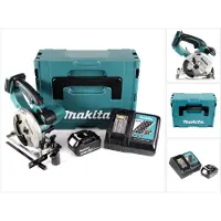 Makita DSS 501 RG1J 18V 136 mm Li-ion accu handcirkelzaag in Makpac + 1x 6,0 Ah accu + oplader