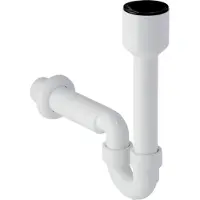 Geberit Uitstortsifon 40 Mm + Mof Wit