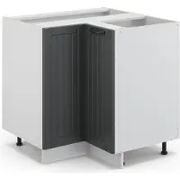 Vicco Fame-Line Hoekkast – 80.5 cm zonder werkblad Antraciet landhuis