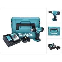 Makita DDF 453 RT1J accuboormachine 18 V 42 Nm + 1x oplaadbare accu 5.0 Ah + lader + Makpac