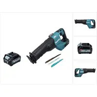 Makita JR 001 GD1 Accu Reciprozaag 40 V max. borstelloze reciprozaag XGT + 1x accu 2,5 Ah - zonder oplader, zonder koffer
