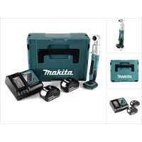 Makita DTL 061 RTJ Akku Winkelschlagschrauber 18V 1/4" 60Nm + 2x Akku 5,0Ah + Ladegerät + Makpac