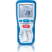 Peaktech P 2710 digitale aardlekschakelaar-/residualstroomtester