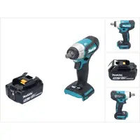 Makita DTW 181 F1 accu slagmoersleutel 18 V 210 Nm 1/2" borstelloos + 1x oplaadbare accu 3.0 Ah - zonder oplader