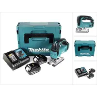 Makita DJV 182 RGJ accu decoupeerzaag 18V borstelloos + 2x accu 6.0Ah + lader + Makpac