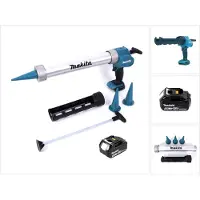 Makita DCG 180 F1X accupistool 18 V 300 / 600 ml + 1x accu 3.0 Ah - zonder lader