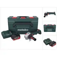 Metabo WB 18 LT BL 11-125 Quick Akku Winkelschleifer 18 V 125 mm Brushless + 1x Akku 5,5 Ah + Ladeg