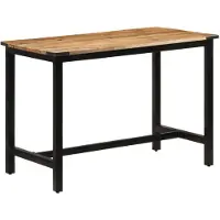 Prolenta Maison Exclusive - Eettafel 110x60x76 cm, massief mangohout