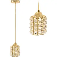Toolight Kristallen Kristallen Plafondlamp APP724-1CP