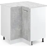 Vicco R-Line Hoekkast – 75.6 cm, WB Marmer Beton