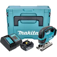 Makita DJV 180 ST1XJ accu-decoupeerzaag 18 V 135 mm + 1x accu 5,0 Ah + oplader + Makpac