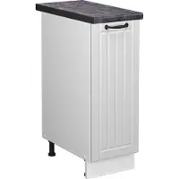 Vicco Fame-Line Apotheekkast – 30 cm, WB Antraciet Wit Landhuis