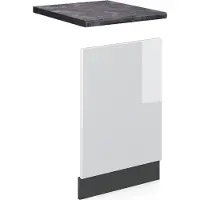 Vicco R-Line Frontpaneel – 45 cm, WB Antraciet Wit Hoogglans