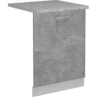 Vicco R-Line Vaatwasser deksel – 60 cm, WB Marmer Beton
