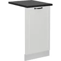 Vicco R-Line Vaatwasserfrontpaneel – 45 cm, WB Antraciet Wit Landhuis