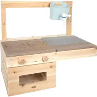 Small Foot houten modderkeuken buiten speelkeuken voor kinderen.