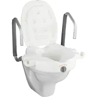 Wenko Toiletzitting Secura Stoelverhoger met steungrepen